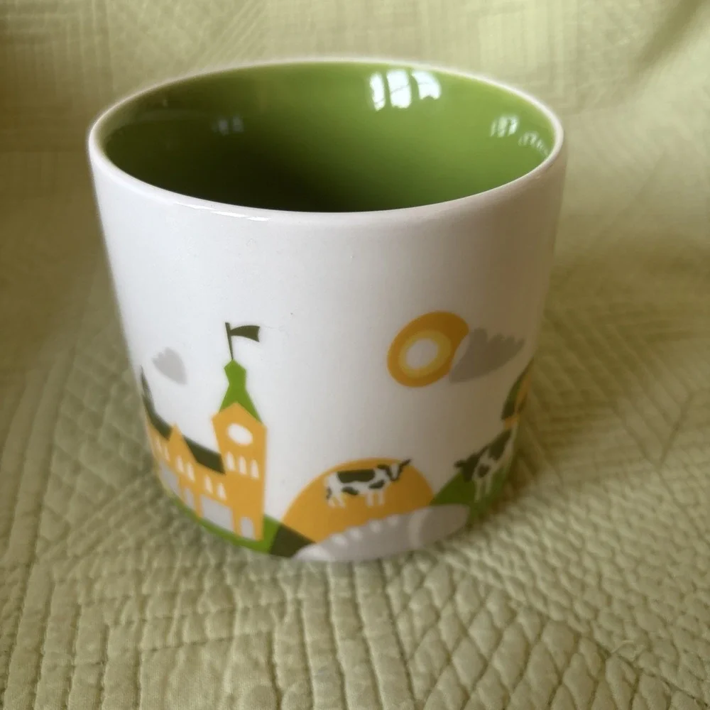 Starbucks You Are Here Collection Wisconsin Coffee & Tea Mug, White/Green